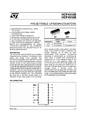 DataSheet HCF4510B pdf